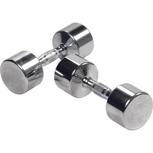 York Barbell Chrome Dumbbell Weight Training 1 York Barbell Chrome Dumbbell Weight Training