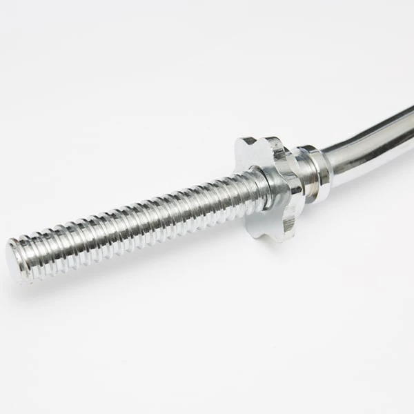 York Barbell Chrome Spin-Lock Super Curl Bar W/ Spin-Lock Collars Barbells, Weight Bars & Plates 3 York Barbell Chrome Spin-Lock Super Curl Bar W/ Spin-Lock Collars Barbells, Weight Bars & Plates