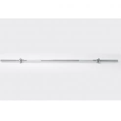 York Barbell Chrome Spin-Lock Weight Bar W/ Spin-Lock Collars