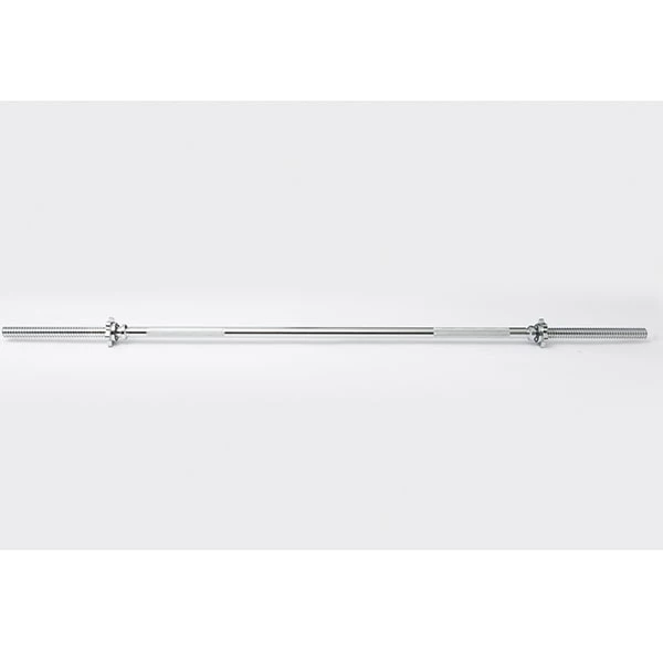 York Barbell Chrome Spin-Lock Weight Bar W/ Spin-Lock Collars 2 York Barbell Chrome Spin-Lock Weight Bar W/ Spin-Lock Collars