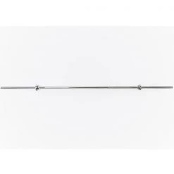 York Barbell Chrome Spin-Lock Weight Bar W/ Spin-Lock Collars