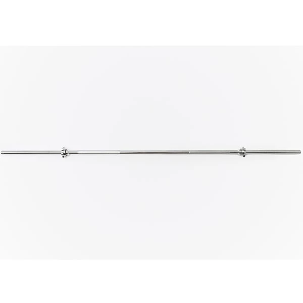 York Barbell Chrome Spin-Lock Weight Bar W/ Spin-Lock Collars 1 York Barbell Chrome Spin-Lock Weight Bar W/ Spin-Lock Collars