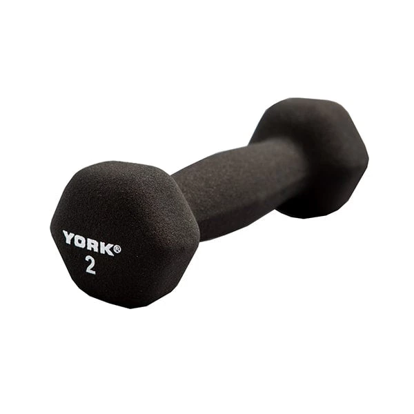 Weight Training York Barbell Neoprene Hexagon Fitbell 2 Weight Training York Barbell Neoprene Hexagon Fitbell