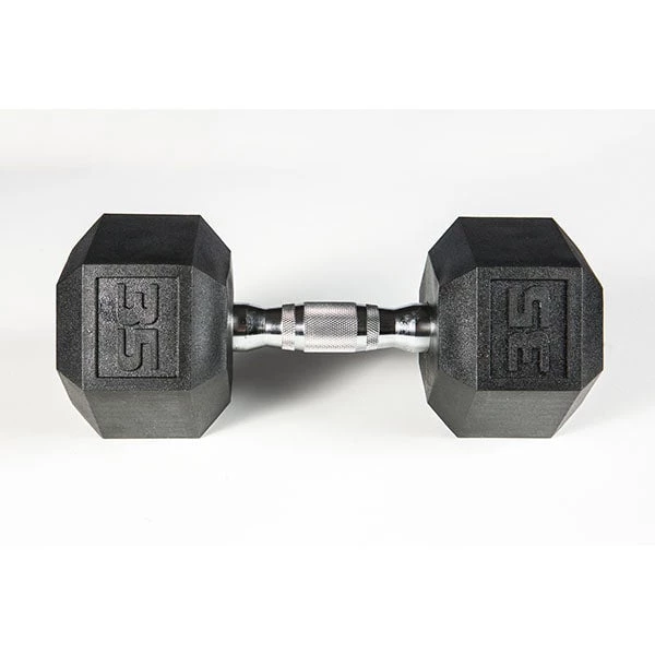 York Barbell Premium PVC Hex Dumbbell 7 York Barbell Premium PVC Hex Dumbbell