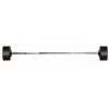 York Barbell Rubber Fixed Pro Straight Barbell Barbells, Weight Bars & Plates