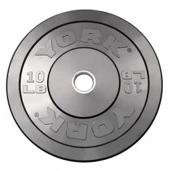 York Barbell Rubber Training Bumper Plate