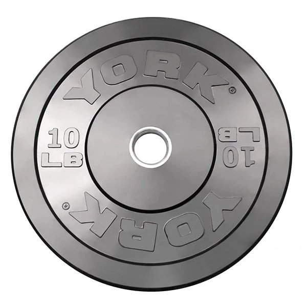 York Barbell Rubber Training Bumper Plate 1 York Barbell Rubber Training Bumper Plate
