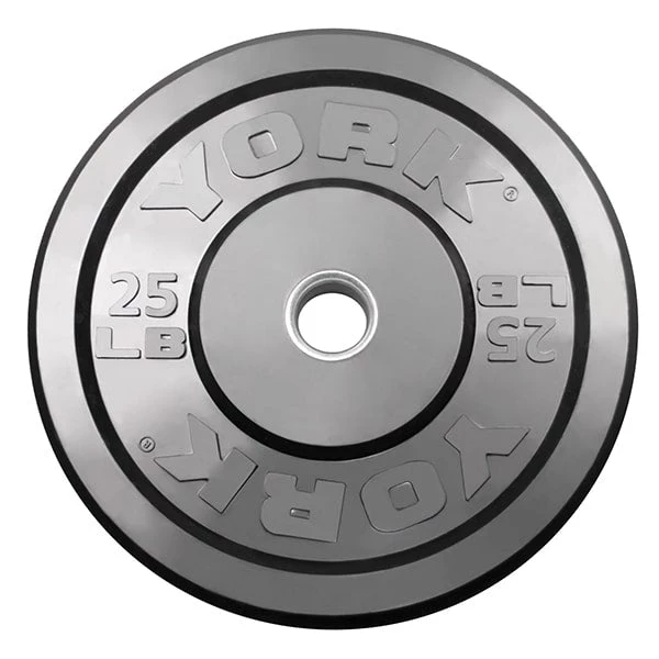 York Barbell Rubber Training Bumper Plate 3 York Barbell Rubber Training Bumper Plate