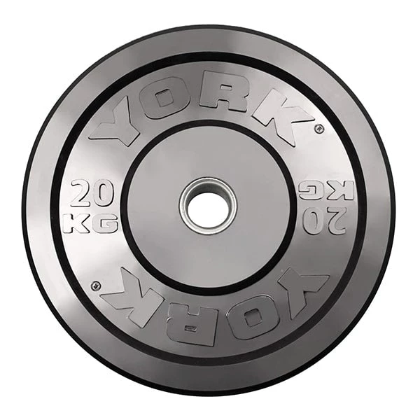 York Barbell Rubber Training Bumper Plate (Metric) 4 York Barbell Rubber Training Bumper Plate (Metric)