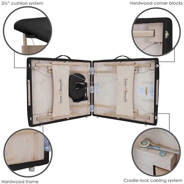 Earthlite Therapy Methods Inner Strength E2 Portable Massage Table Package 7 Earthlite Therapy Methods Inner Strength E2 Portable Massage Table Package