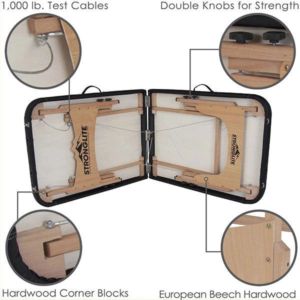 Earthlite Stronglite Olympia Portable Massage Table Package Therapy Methods 6 Earthlite Stronglite Olympia Portable Massage Table Package Therapy Methods