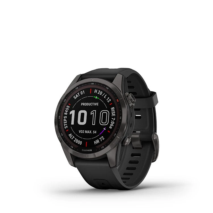 Fitness Tech Garmin Fenix 7S Sapphire Solar Multisport GPS Smartwatch 2 Fitness Tech Garmin Fenix 7S Sapphire Solar Multisport GPS Smartwatch
