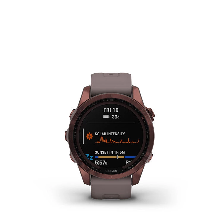 Fitness Tech Garmin Fenix 7S Sapphire Solar Multisport GPS Smartwatch 24 Fitness Tech Garmin Fenix 7S Sapphire Solar Multisport GPS Smartwatch