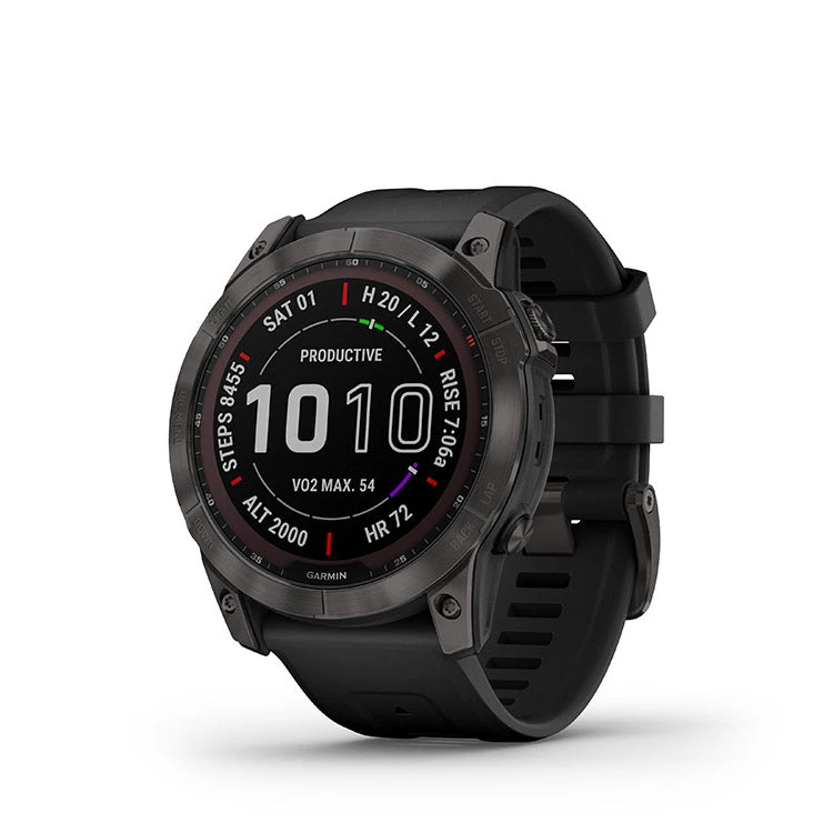 Garmin Fenix 7X Sapphire Solar Multisport GPS Smartwatch 1 Garmin Fenix 7X Sapphire Solar Multisport GPS Smartwatch
