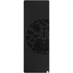 Home Gym Gaiam Performance Longer/Wider Dry-Grip Yoga Mat