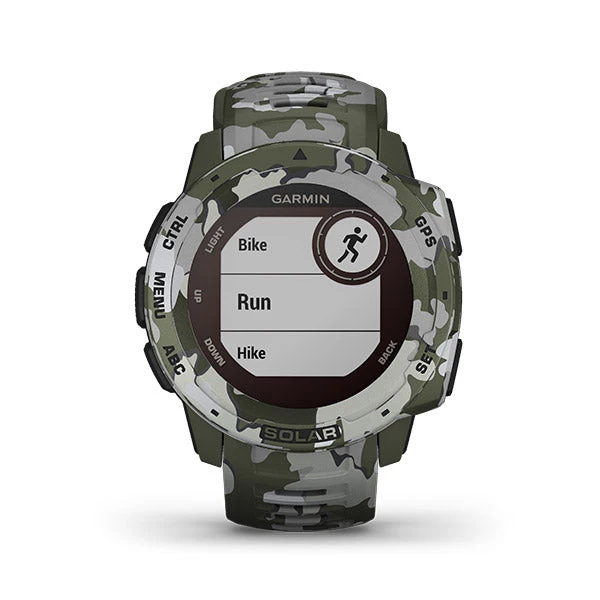 Garmin Instinct Solar Sportsman Camo Edition GPS Smartwatch 6 Garmin Instinct Solar Sportsman Camo Edition GPS Smartwatch