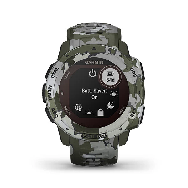 Garmin Instinct Solar Sportsman Camo Edition GPS Smartwatch 5 Garmin Instinct Solar Sportsman Camo Edition GPS Smartwatch