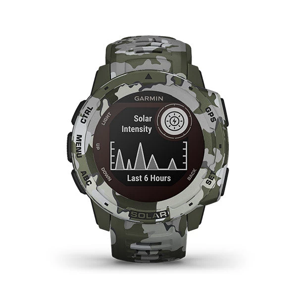Garmin Instinct Solar Sportsman Camo Edition GPS Smartwatch 3 Garmin Instinct Solar Sportsman Camo Edition GPS Smartwatch