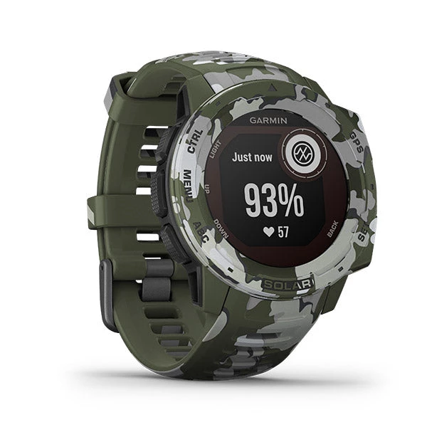Garmin Instinct Solar Sportsman Camo Edition GPS Smartwatch 8 Garmin Instinct Solar Sportsman Camo Edition GPS Smartwatch