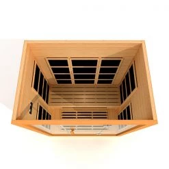 Dynamic Saunas Dynamic Marseille 3 Person Ultra Low EMF FAR Infrared Sauna Heat Therapy