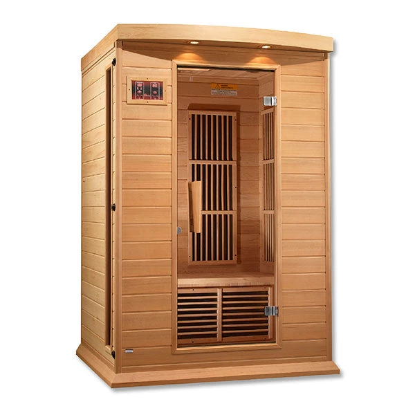Maxxus Saunas Maxxus 2-Person Low EMF FAR Infrared Sauna (Canadian Hemlock) Heat Therapy 1 Maxxus Saunas Maxxus 2-Person Low EMF FAR Infrared Sauna (Canadian Hemlock) Heat Therapy
