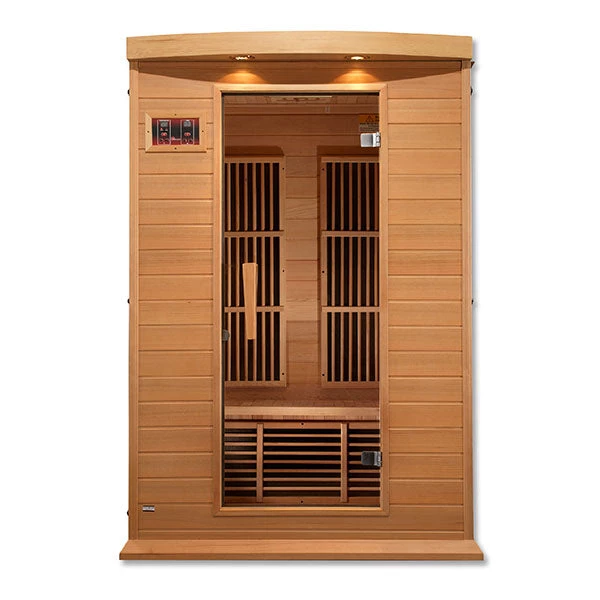 Maxxus Saunas Maxxus 2-Person Low EMF FAR Infrared Sauna (Canadian Hemlock) Heat Therapy 2 Maxxus Saunas Maxxus 2-Person Low EMF FAR Infrared Sauna (Canadian Hemlock) Heat Therapy