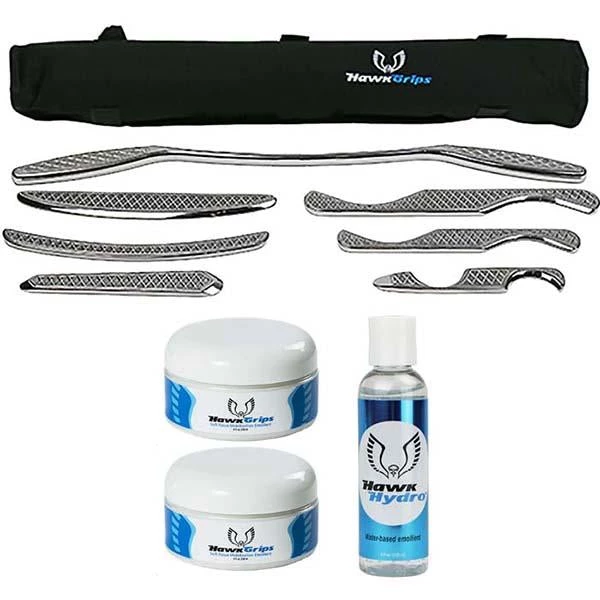 HawkGrips IASTM Myofascial Release Tools Kit Athletic Recovery 3 HawkGrips IASTM Myofascial Release Tools Kit Athletic Recovery