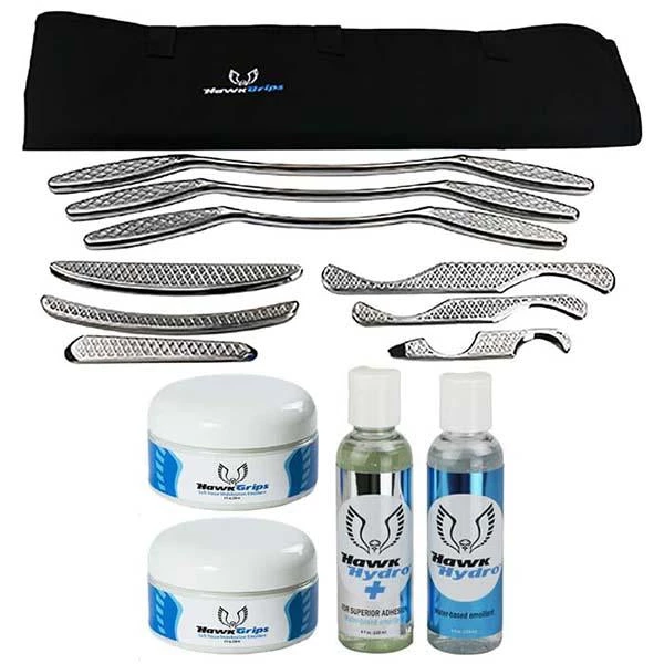 HawkGrips IASTM Myofascial Release Tools Kit Athletic Recovery 4 HawkGrips IASTM Myofascial Release Tools Kit Athletic Recovery
