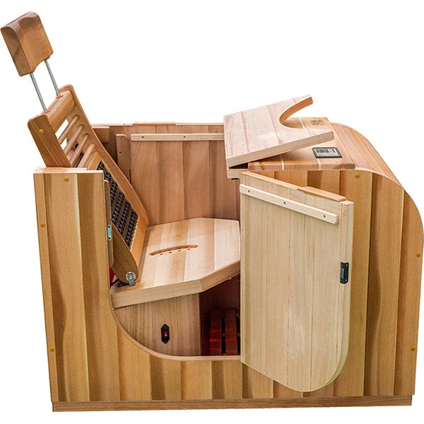Health Mate Essential Lounge Half Body Sauna 2 Health Mate Essential Lounge Half Body Sauna