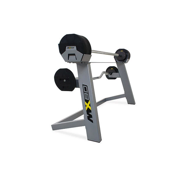 MX Select MX80 Adjustable Barbell And EZ Curl System Weight Training 8 MX Select MX80 Adjustable Barbell And EZ Curl System Weight Training