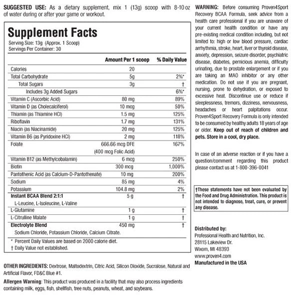 Proven 4 Recovery Formula 7 Proven 4 Recovery Formula