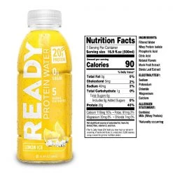 Ready To Drink Protein Ready Nutrition Protein Water 21 Ready To Drink Protein Ready Nutrition Protein Water