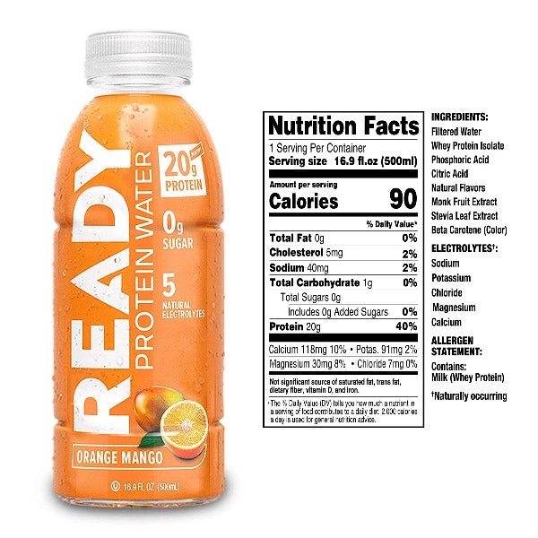 Ready To Drink Protein Ready Nutrition Protein Water 4 Ready To Drink Protein Ready Nutrition Protein Water