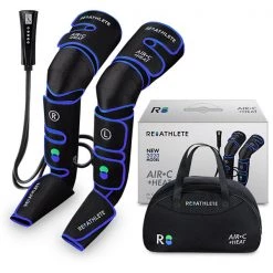 ReAthlete Air-C +Heat Full Leg Compression Massager Therapy Methods