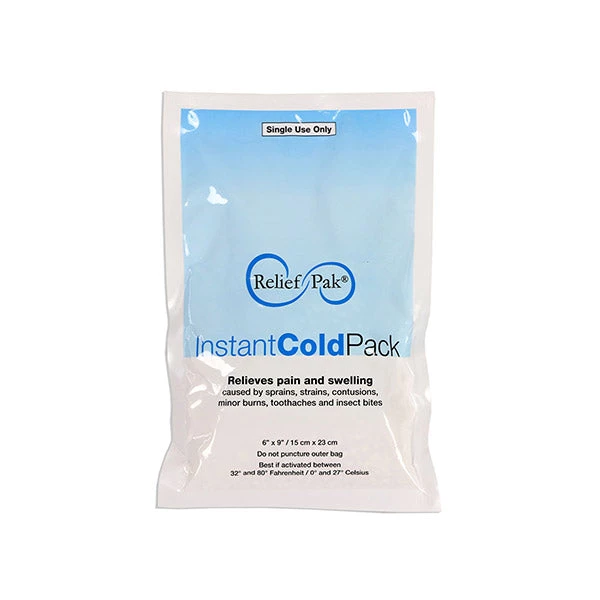 Therapy Methods Relief Pak Instant Cold Pack - Case Of 12 1 Therapy Methods Relief Pak Instant Cold Pack - Case Of 12