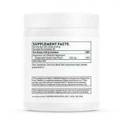 Thorne Magnesium Bisglycinate Vitamins & Minerals