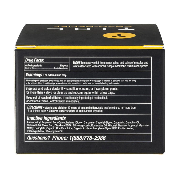 Therapy Methods TIDL Sport Plant-Powered Cryotherapy Performance Cream 6 Therapy Methods TIDL Sport Plant-Powered Cryotherapy Performance Cream